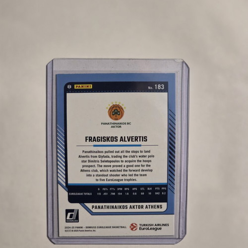 Fragiskos Alvertis EuroLeague 2024-25 Panini Donruss Legends card new