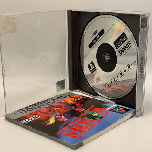Worms PlayStation (PS1) used game