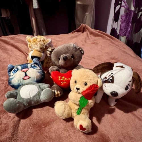 Plush teddy bears new in perfect condition