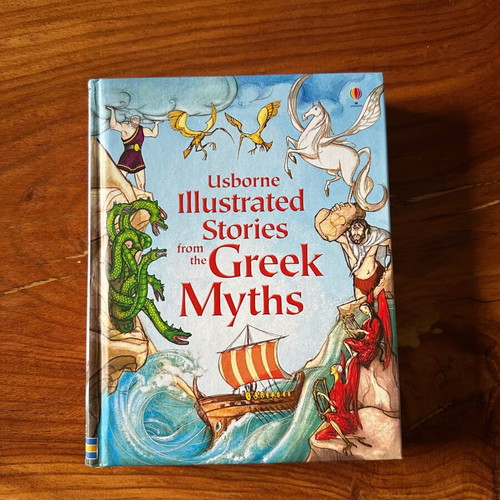 Usborne Illustrated Stories from the Greek Myths book, like new