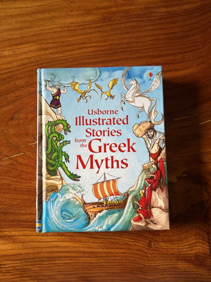Usborne Illustrated Stories from the Greek Myths book, like new