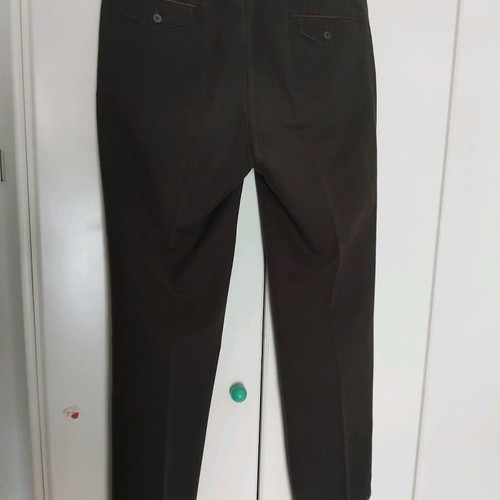 Glou men's five-pocket pants like new, brown, size XL