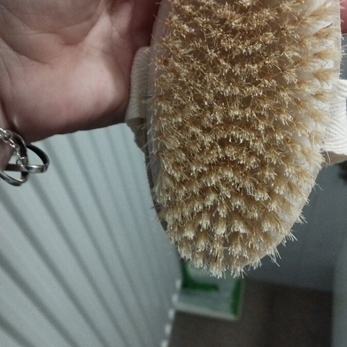 Exfoliating Bath Brush with Long Handle new