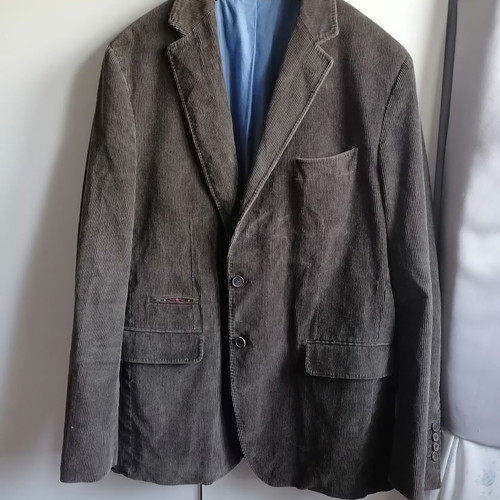 Massimo Dutti men's corduroy jacket XL new, 100% cotton