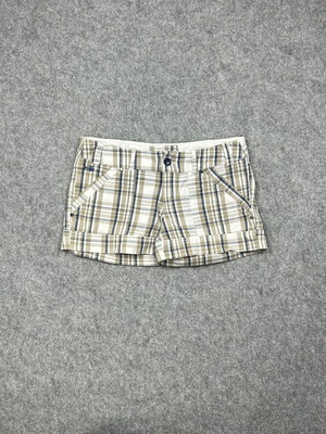 Fishbone women's shorts medium used, colorful, casual summer with zipper