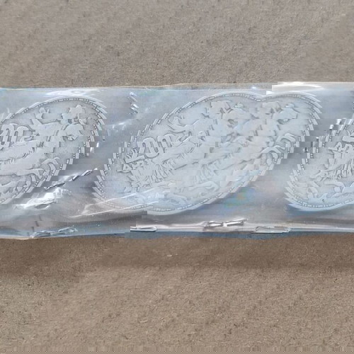 Ασημένια νομίσματα μεταχειρισμένα, 3 20δράχμα Παύλος 1960