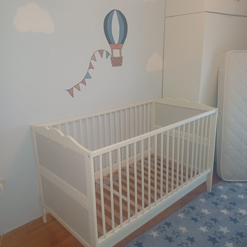 IKEA Crib with Mattress used