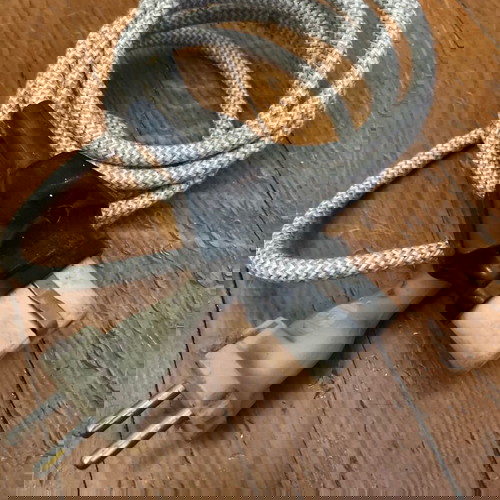 Καλώδιο ηλεκτρικής συσκευής υφασμάτινο μεταχειρισμένο, μήκους 1,90 μ.