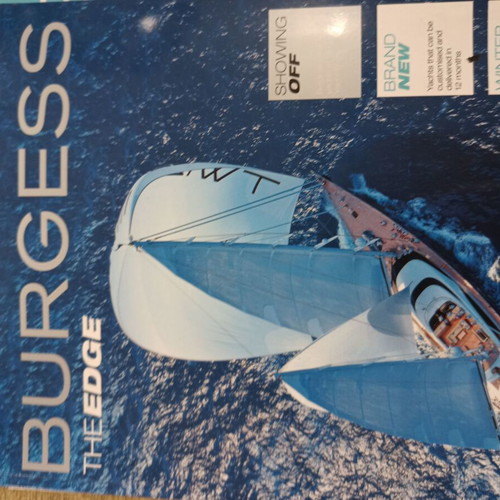 Burgess The Edge magazine three issues like new