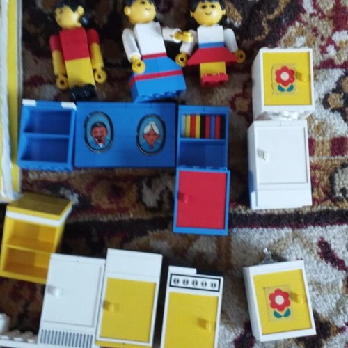 Lego sets 263 264 266 used, pack of 3, with instructions and box part 1974