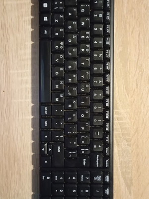 Logitech MK220 ασύρματο πληκτρολόγιο μεταχειρισμένο, compact σχεδιασμός με USB receiver