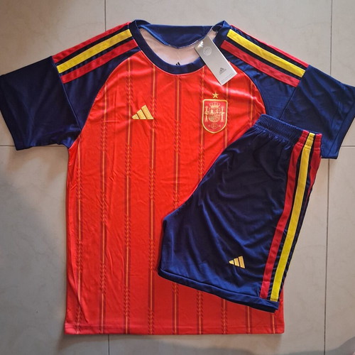 Spain Adidas football set, player version, jersey and shorts
