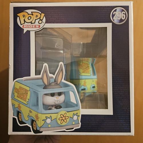 Mystery Machine #296 with Bugs Bunny Funko Rides like new