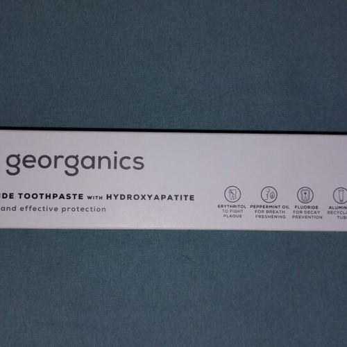 Georganics toothpaste new, sealed
