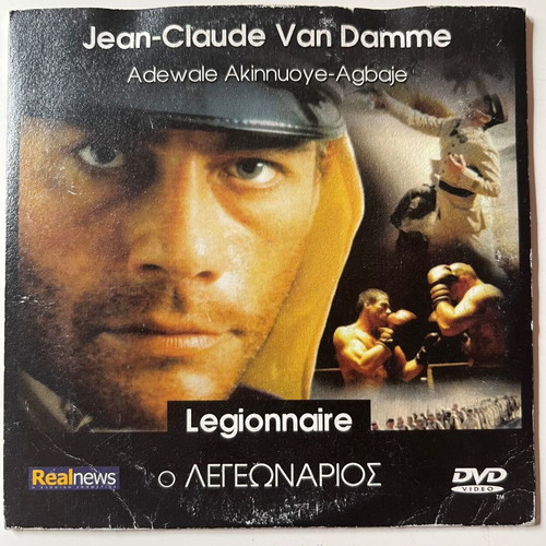 Legionnaire DVD used with subtitles, action, drama, adventure