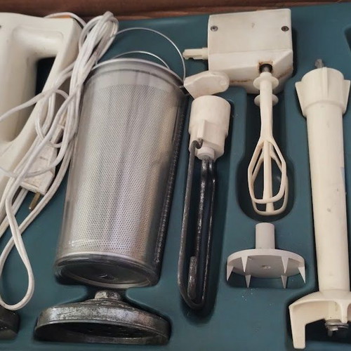 Moulinex Robot Marie 69 Vintage Hand Mixer used, complete set