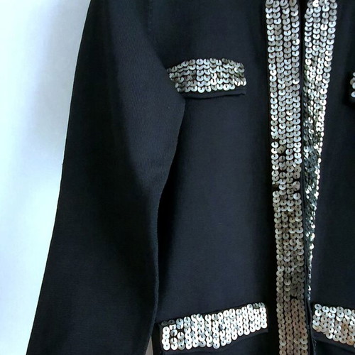 Mango suit cardigan new with sequins, size S