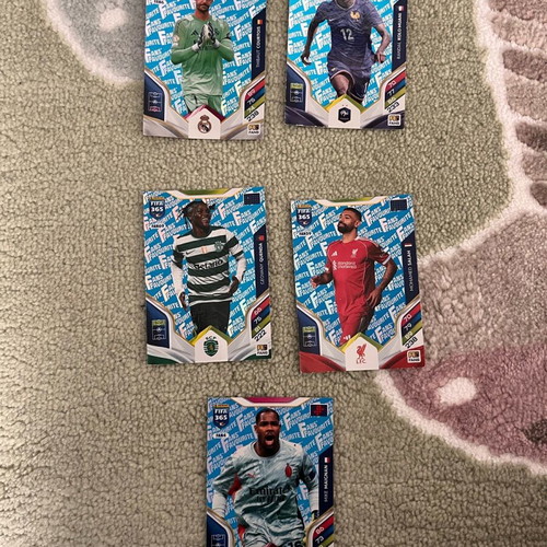 Panini Fans Favorite Blue 2026 Cards like new