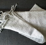 Thick gray scarf like new