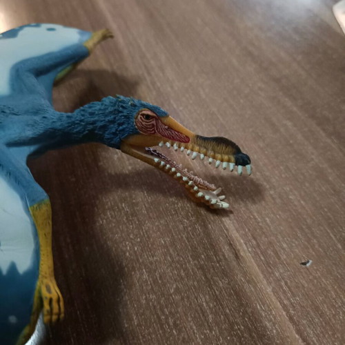 Anhanguera Prerosaur Pterosaur figure 16cm like new with mouth movement