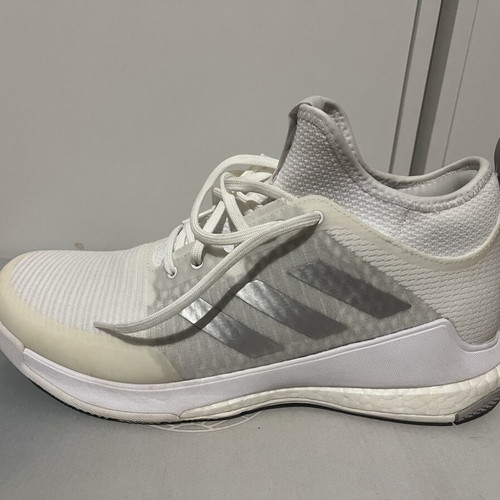 Adidas Crazy Flight Mid athletic shoes like new, white, size 46