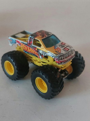 Hot Wheels Monster Truck used with wear