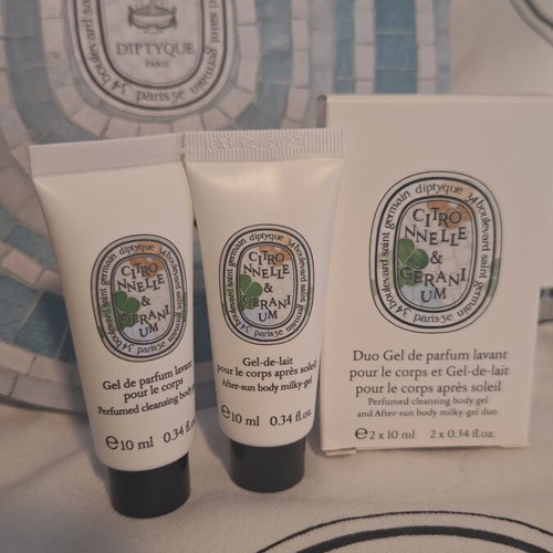 Diptyque Citronnelle & Géranium Duo Limited Edition Summer Collection 2026 new