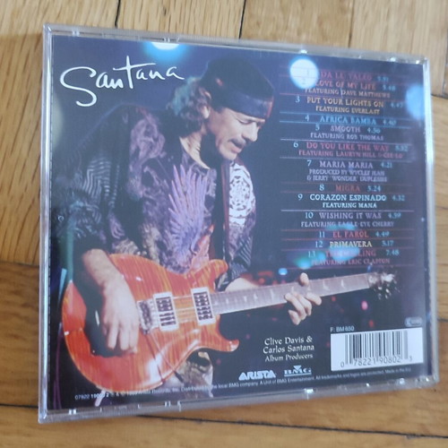 Santana Supernatural CD used