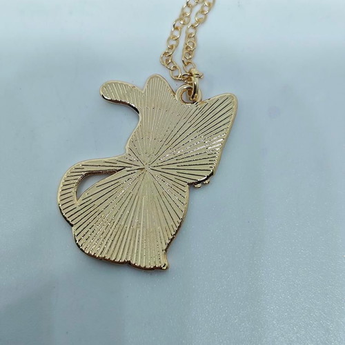Sailor Moon Luna necklace with enamel like new