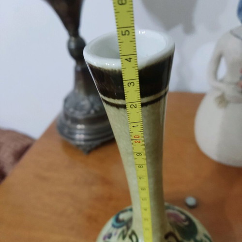 Ceramic vase KERAMIKOS like new with artist signature