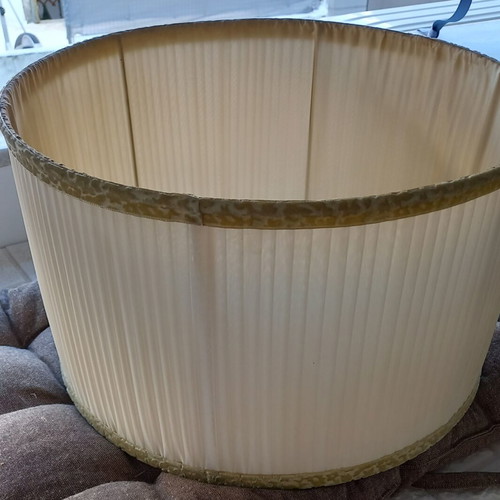 Handmade large lampshade made of organza, like new