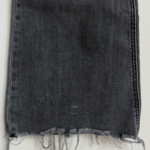 Zara premium gray jeans like new, high waist flare
