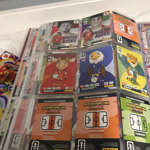 World Cup 2026 Sticker Album like new, 50% complete, collectible