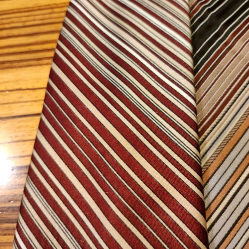 Vintage ties used, pack of 7, timeless designs