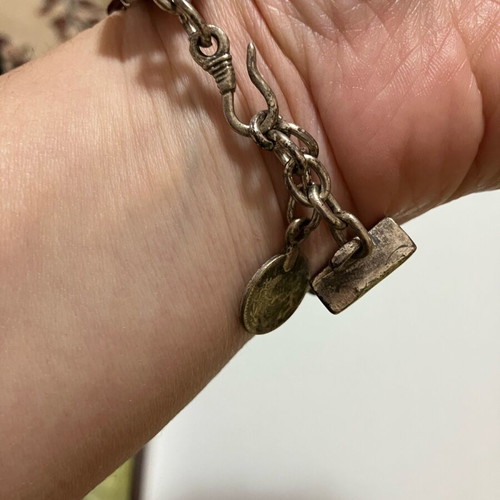 Leather bracelet used