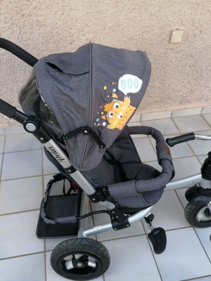 Polar tricycle stroller like new, convertible to tricycle bike