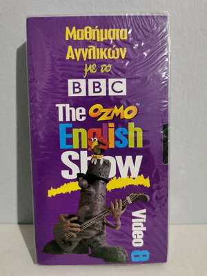 BBC The Ozmo English Show Video 8 English Lessons new VHS videocassette