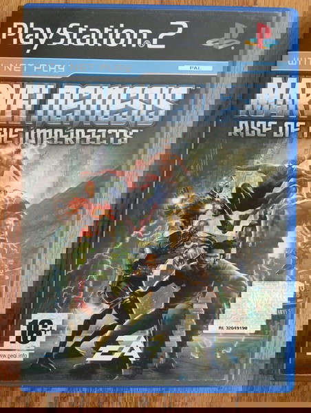 ΕΛΛΗΝΙΚΟ PS2 Marvel Nemesis Rise of the Imperfects