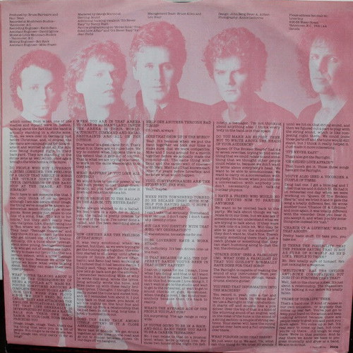 Loverboy Keep It Up vinyl record used, metal