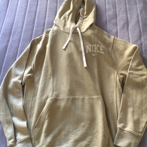 Nike Men's Piqué Sweatshirt Like New, Beige, Size S