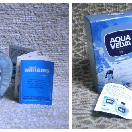 Aqua Velva Ice Blue After Shave 105 ml Williams pack of 2 new with vintage box