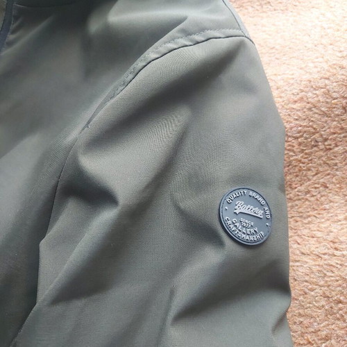 Men's thick jacket like new, khaki color, size XL