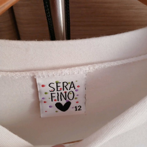 White blouse for 12-year-old girl like new