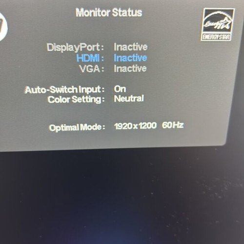 Hp computer monitor with VGA and 2 side USB ports