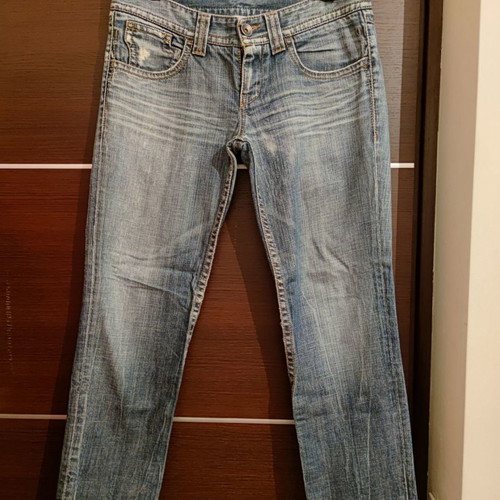 Benetton women's jeans used No 42 straight fit