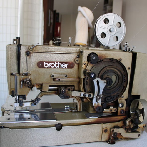 Brother sewing machines used, buttonhole and button sewing