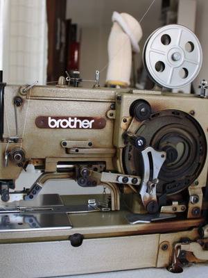 Brother sewing machines used, buttonhole and button sewing