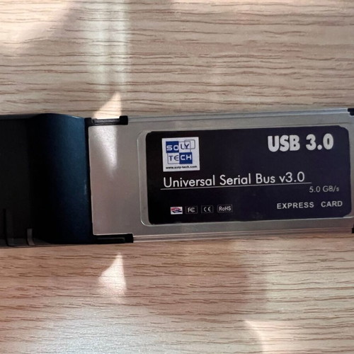 Solytech USB3.0 Express Card used for laptop 5.0GBs