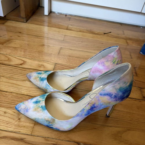 Jessica Simpson multicolor pumps size 38.5
