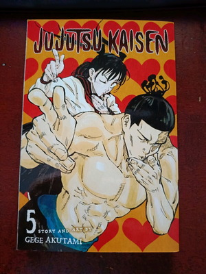 Jujutsu Kaisen Manga Τόμος 5 καινούργιο, στα αγγλικά